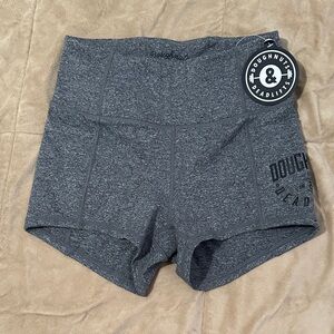 Doughnuts & Deadlifts Women's Athletic Shorts NWT